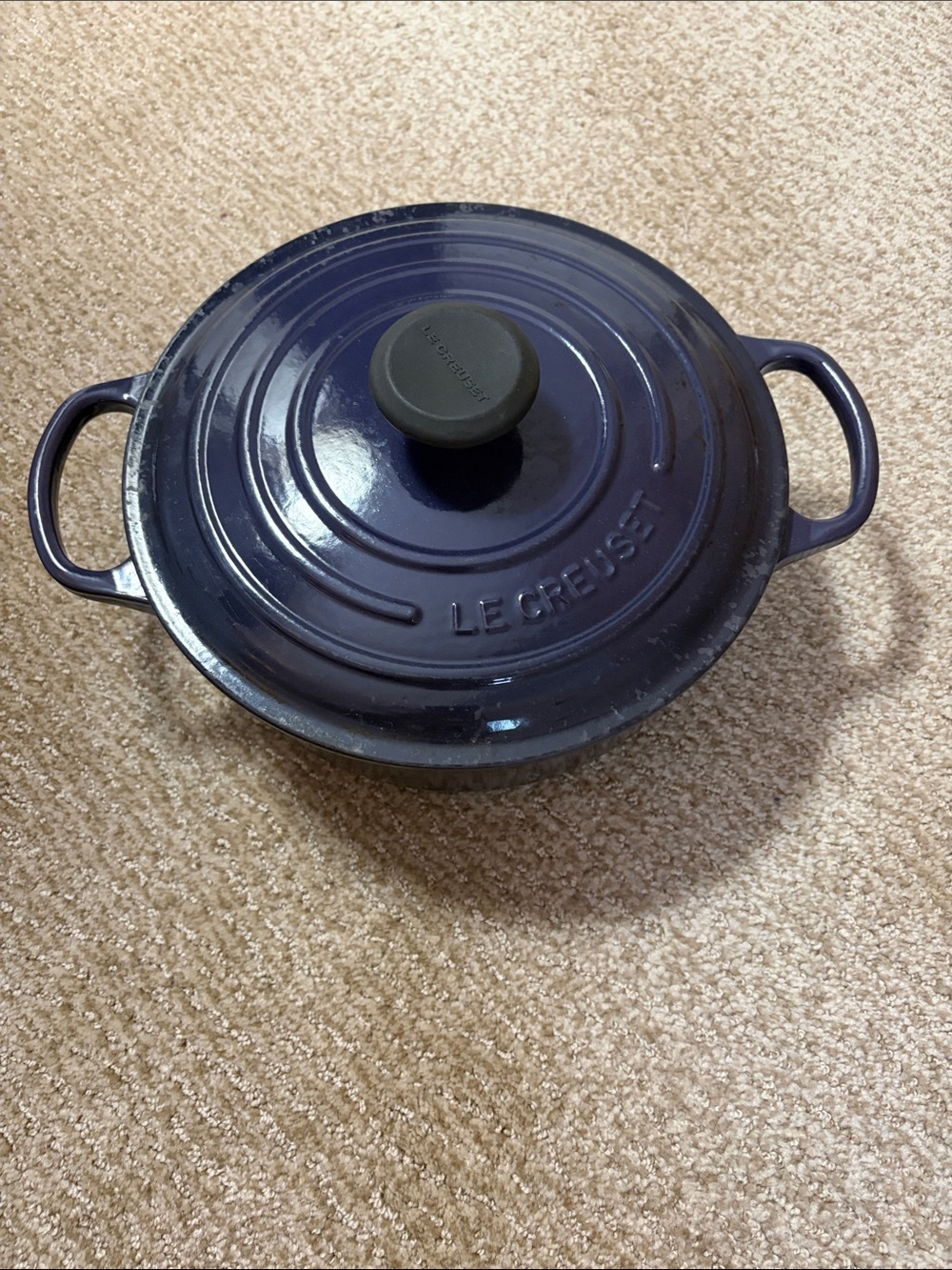 RARE Aubergine 4.5 quart Dutch Oven